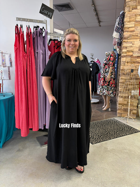 Sheer Romance Curvy Maxi D1697