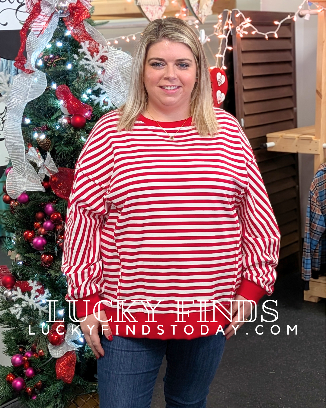Find Love Casual Striped Top D1631