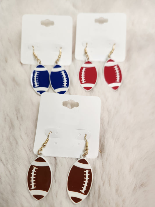 Football Earrings JN422
