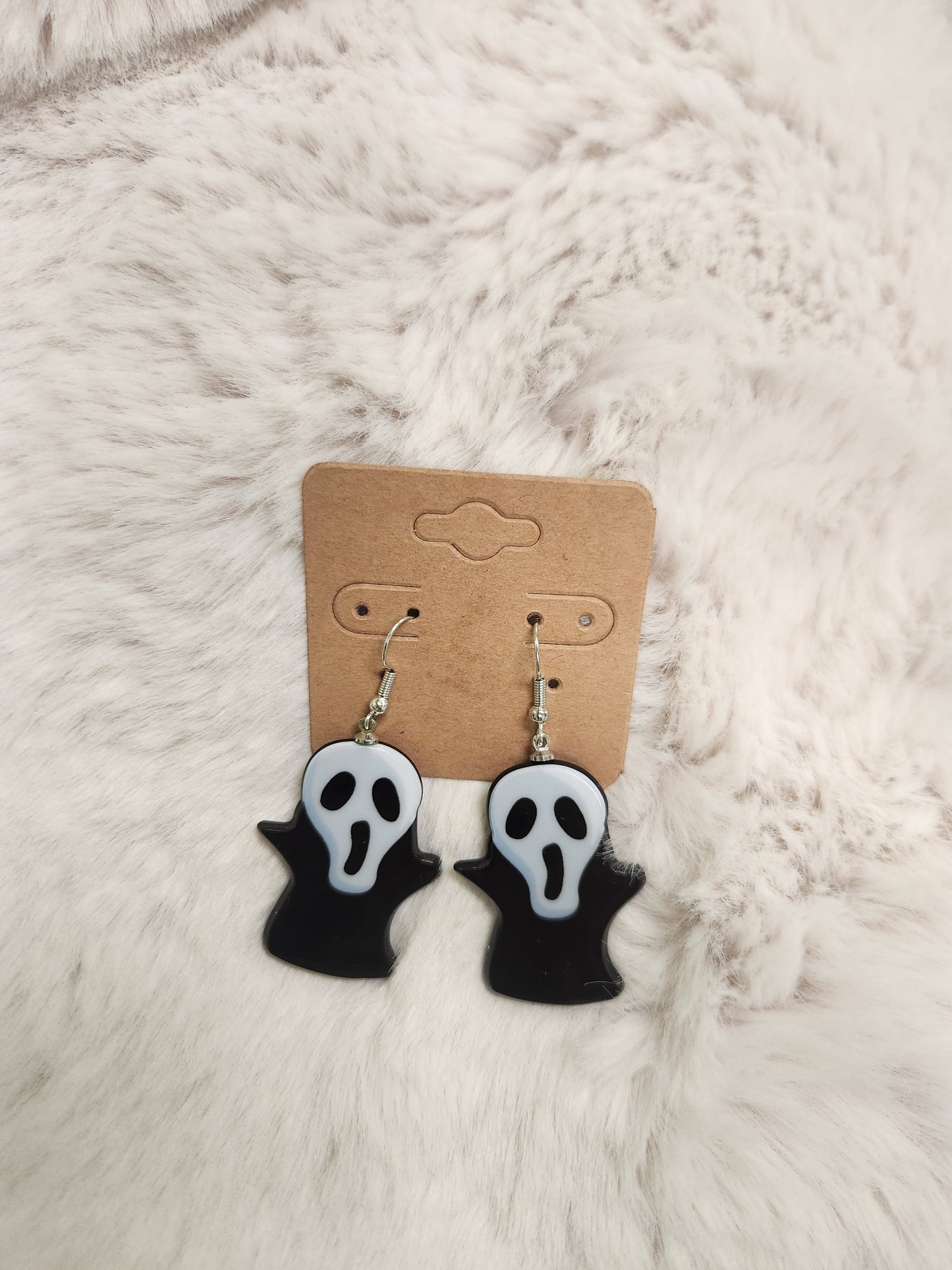 Scream Ghost Earrings JR256