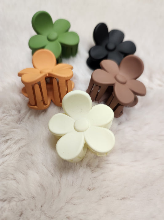 Set of Flower Clips JN030
