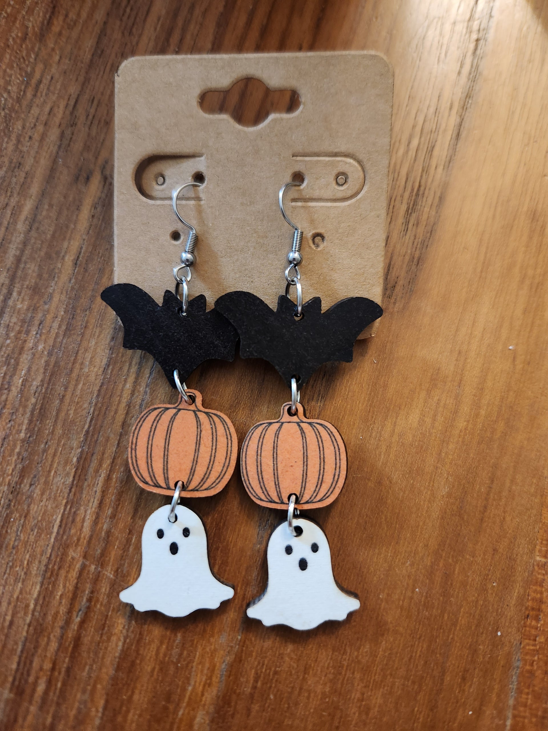 Halloween Stick On Earrings - Wit & Whimsy Toys