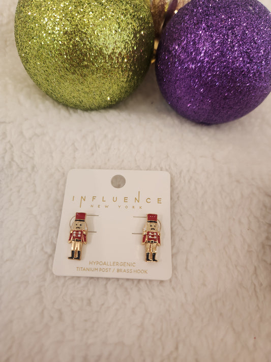 Petite Nutcracker Earrings JC25