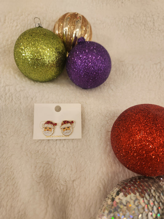 Santa Post Earrings JC26