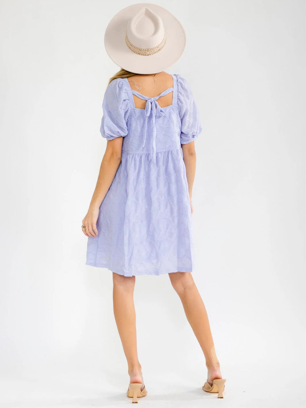 Bama Bow Pockets Dress W336