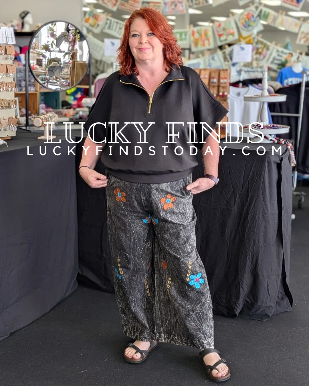 Bohemian Artwork Pants A315