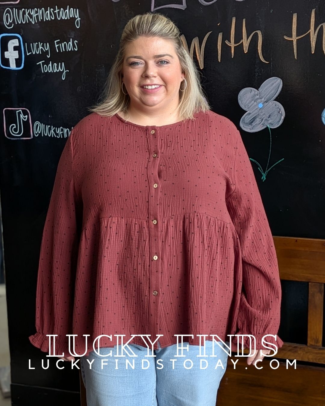 Vintage Washed Curvy Top W467