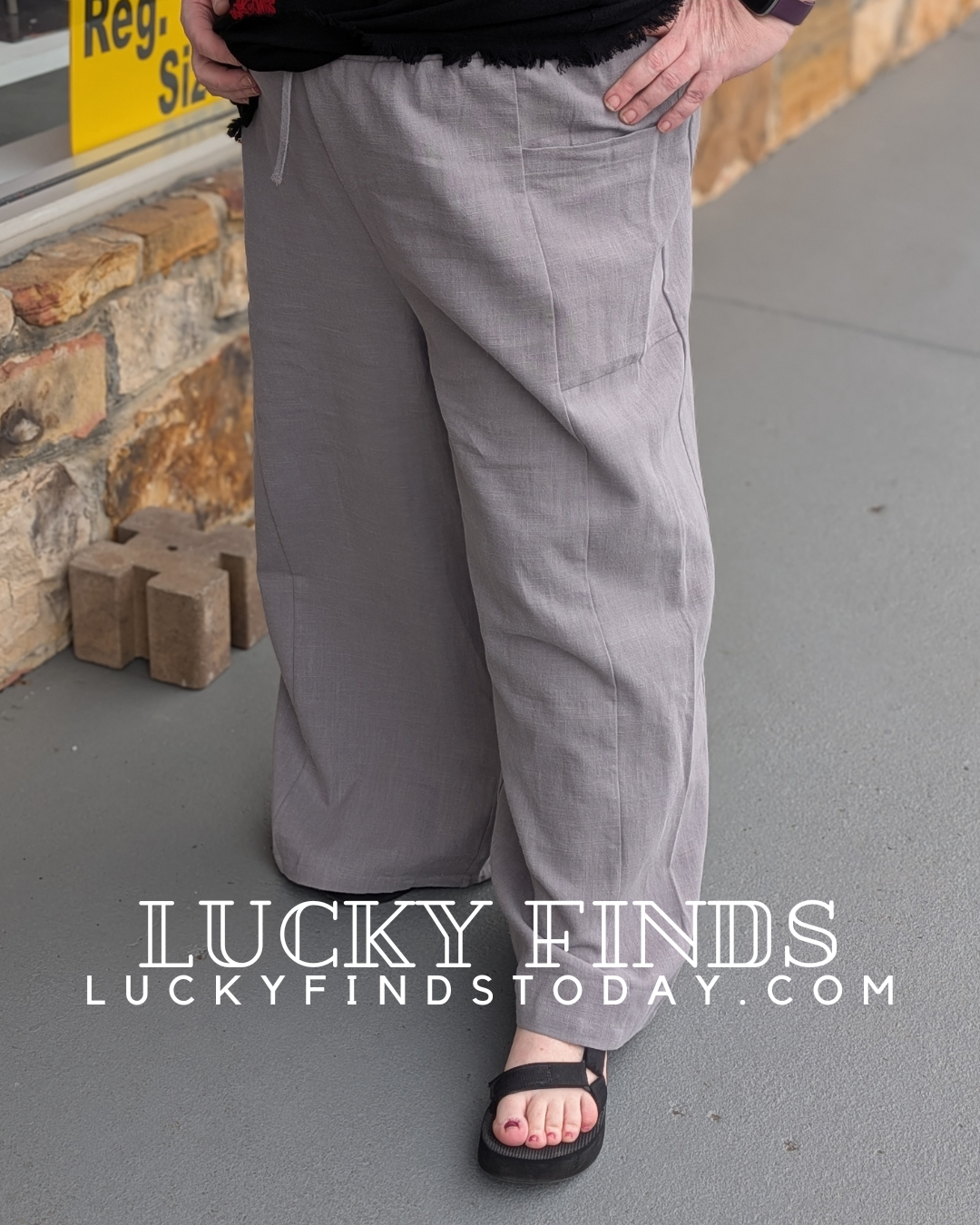 Strolls Casual Curvy Palazzo Pants W324