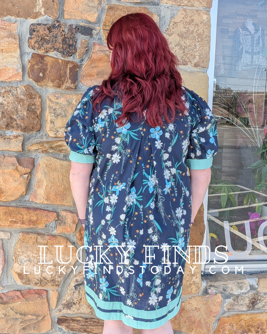 Umgee Curvy Floral Dress P494