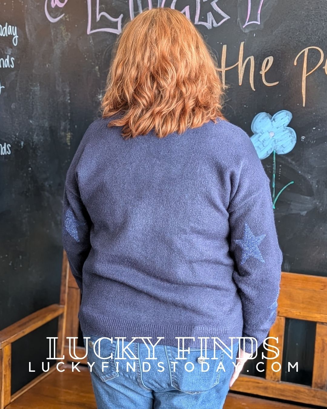 My Star Curvy Sweater Top W457