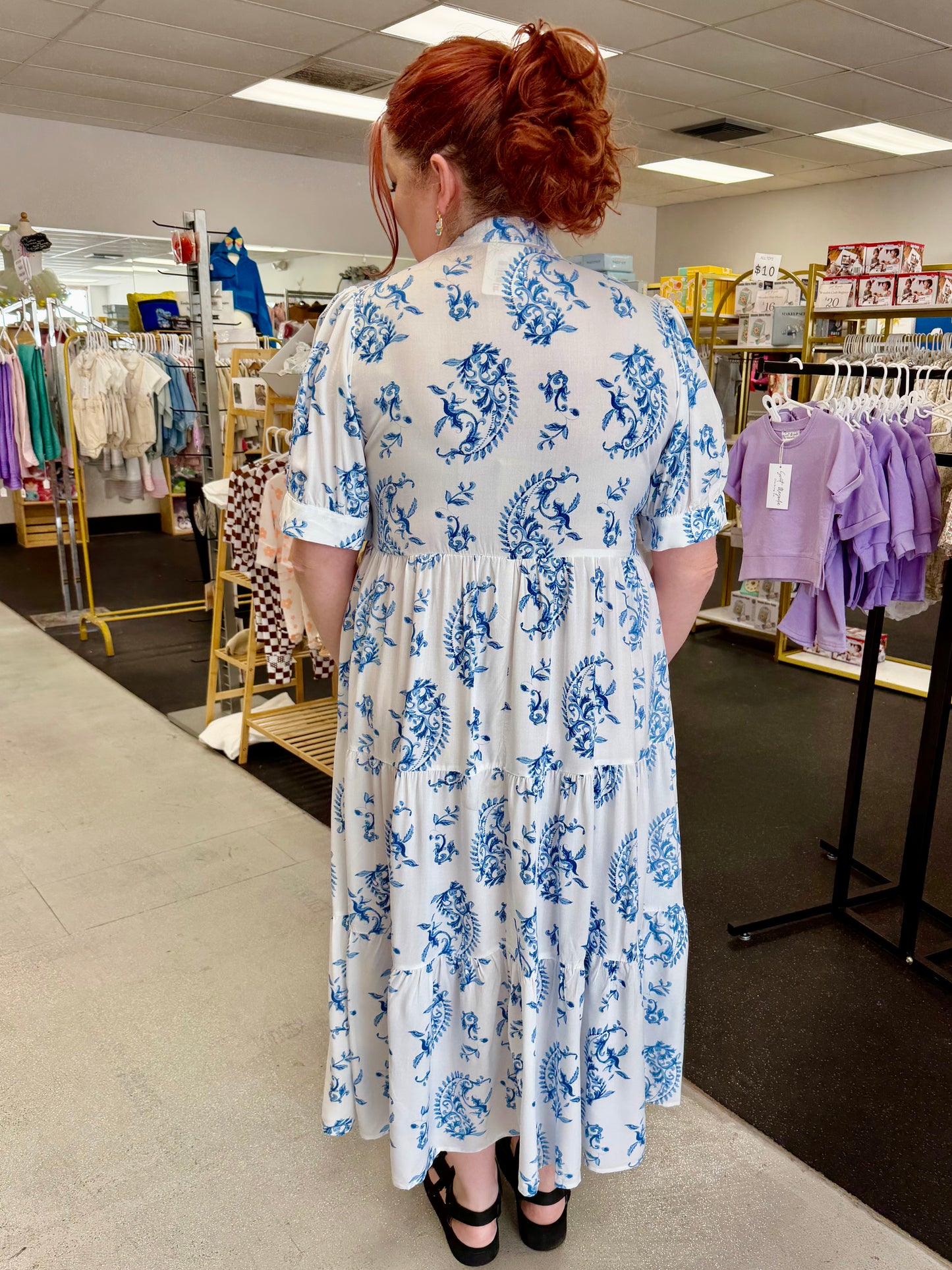 Ready To Soar Curvy Maxi Dress D1698