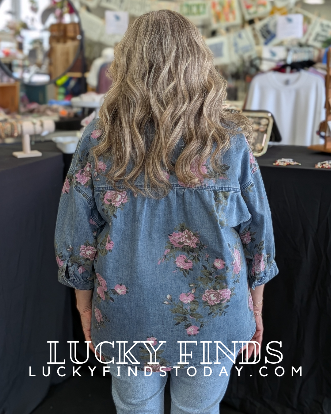 Forever Vintage Denim Top D1731