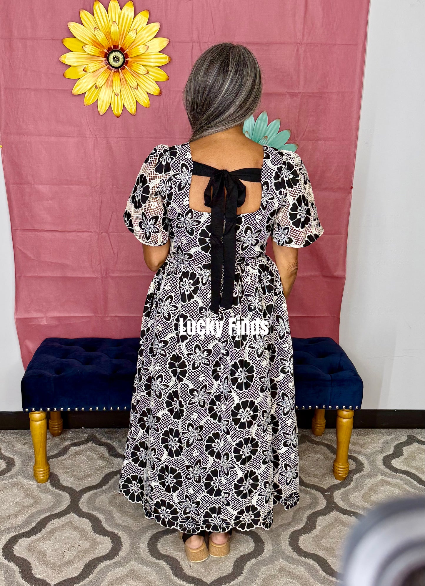Bit Of Charm Midi Dress W387