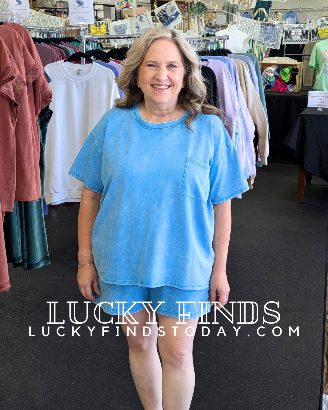 Walk By You Shorts Set Z826 – Lucky Finds