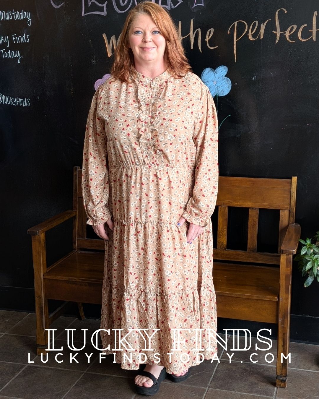 Garden Party Curvy Maxi W465