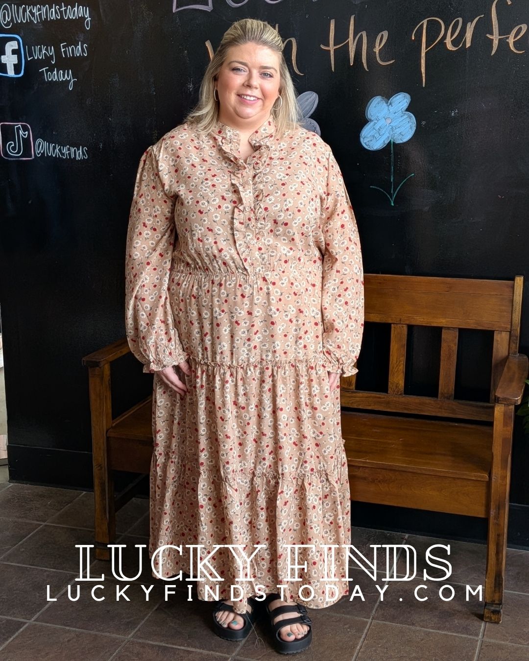 Garden Party Curvy Maxi W465