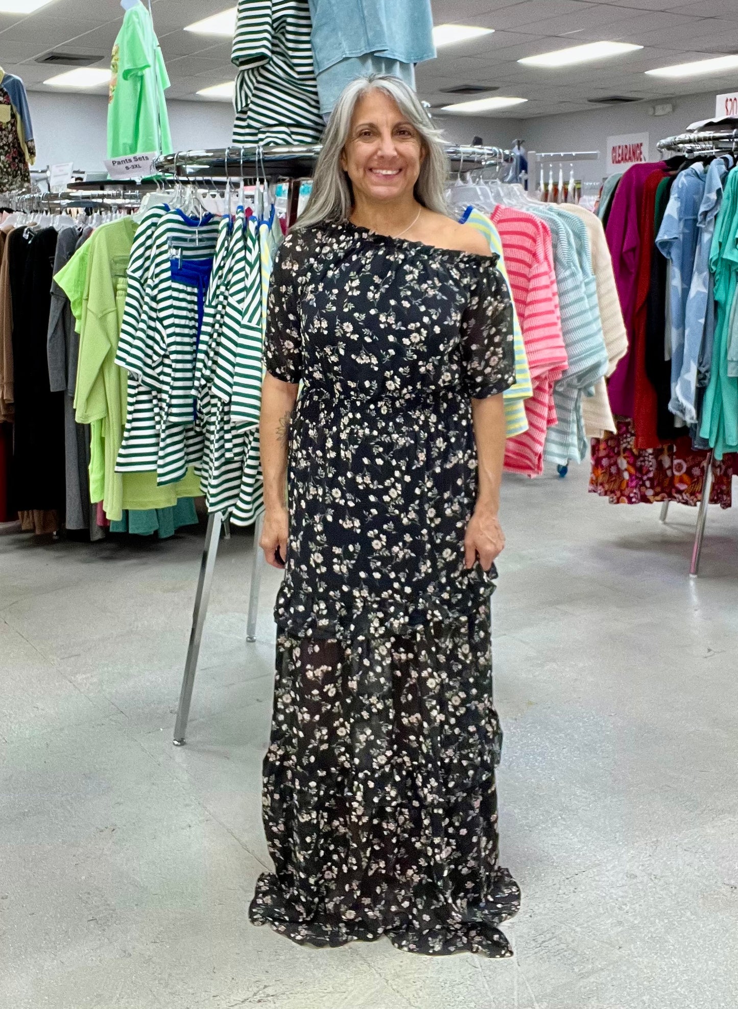 Looking At Me Maxi Dress W322 Final Sale