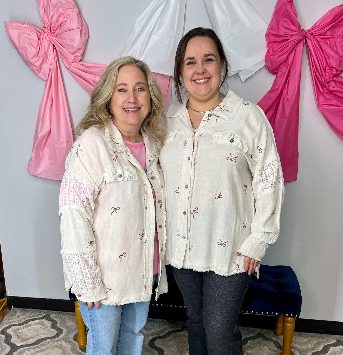 Falling for Umgee Bow Top P428