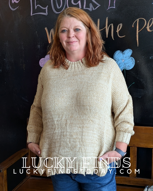 Cozy Casual Curvy Sweater W468
