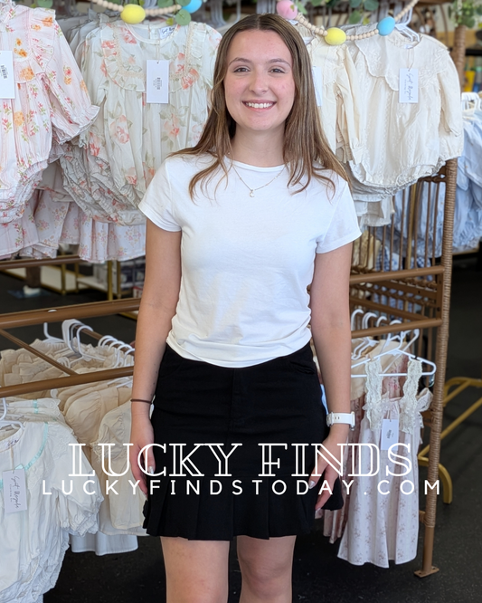 Fun Denim Skirt W356 Final Sale