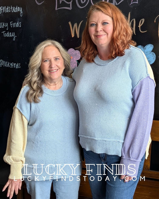 My Colorblock Sweater W452