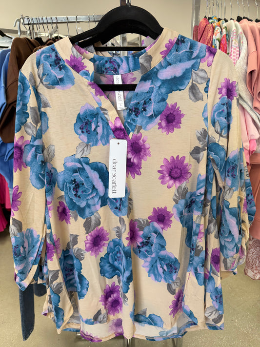 Dear Scarlett Tunic Top A283 Final Sale