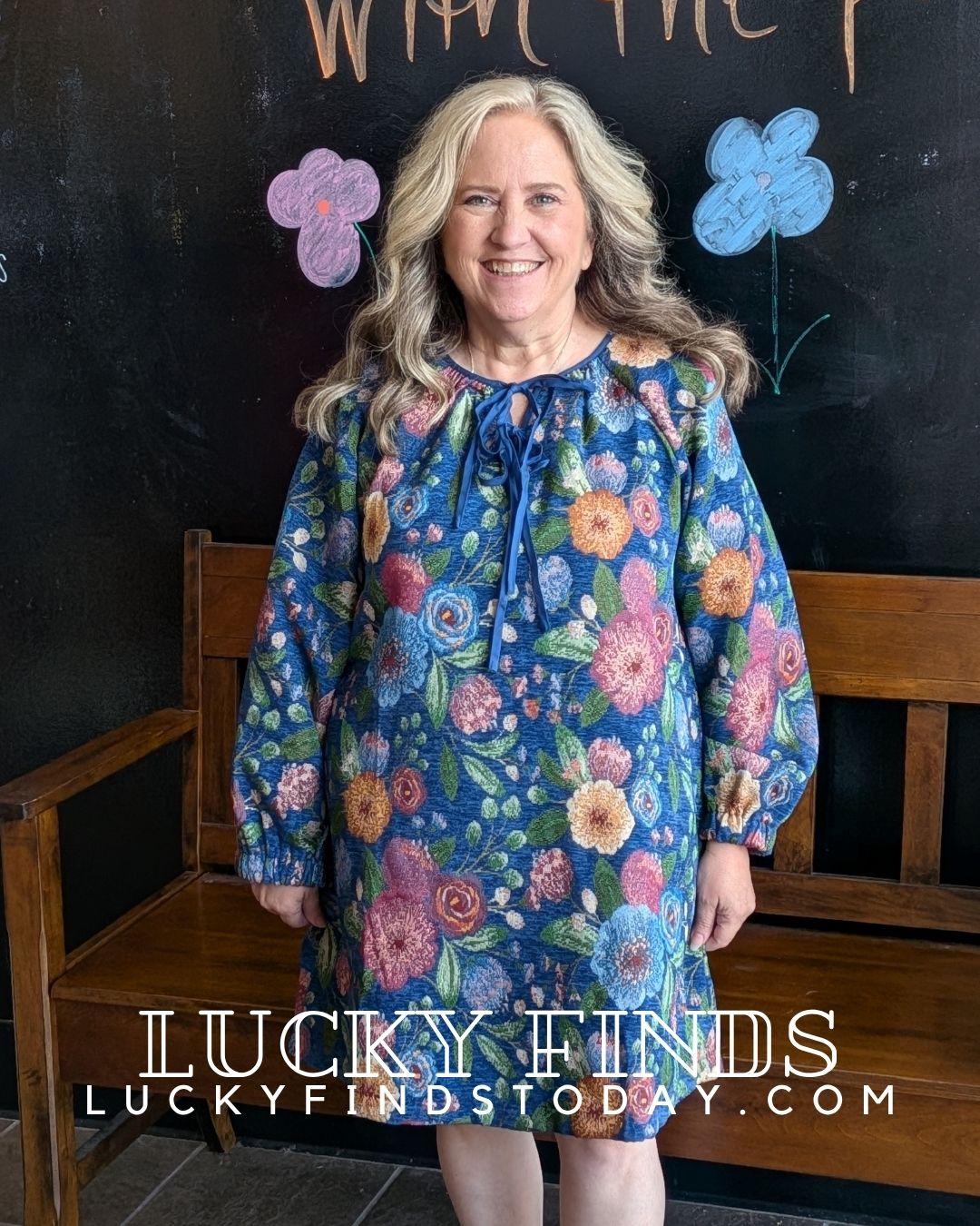 Vibrant Floral Mini Dress W454