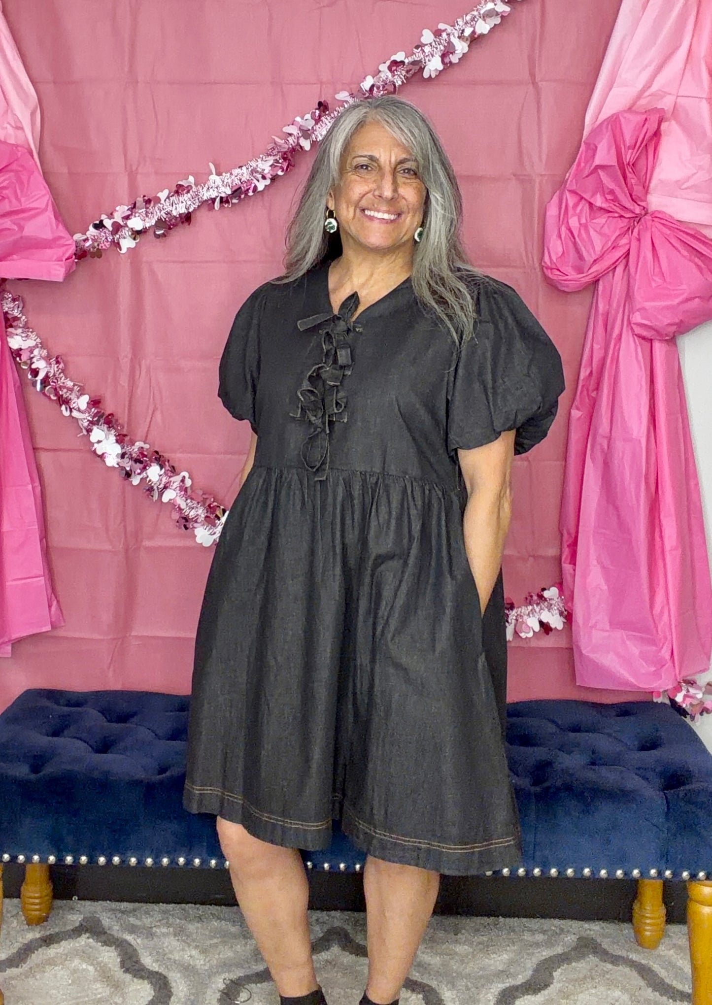 Vintage Umgee Denim Dress P467