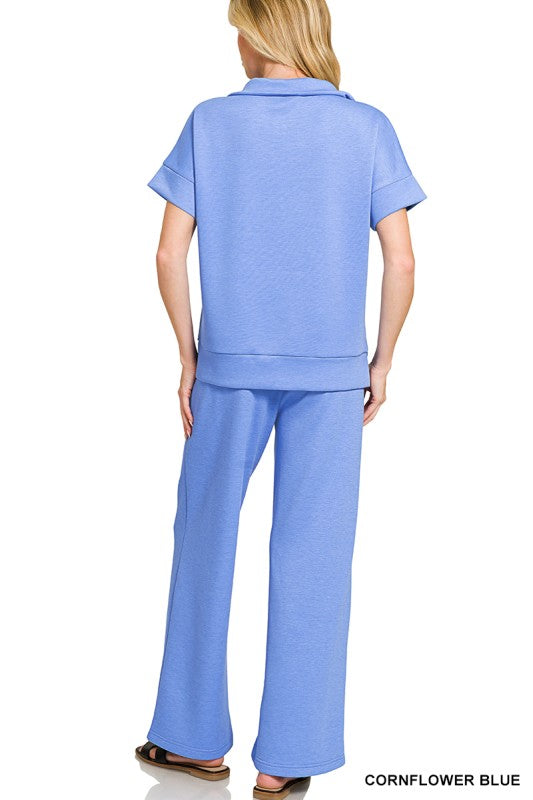 Kiss Me Scuba Pants Set Z812