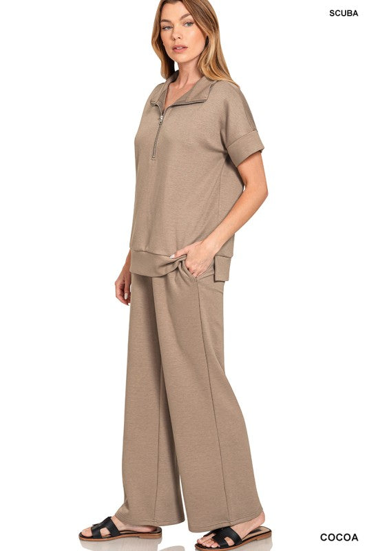 Kiss Me Scuba Pants Set Z812