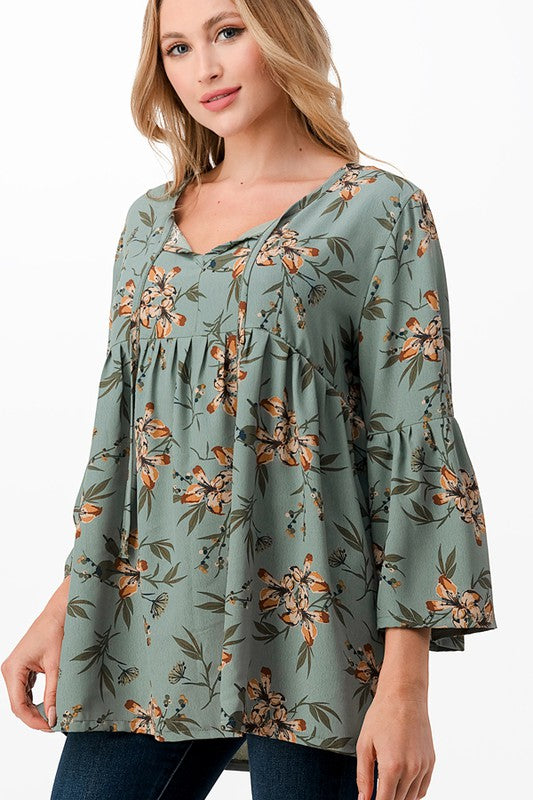 Unspoken Dream Curvy Tunic 8184