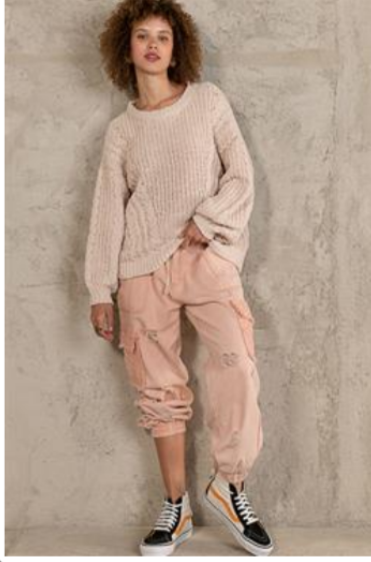 Prime Rose Knit Sweater 8371