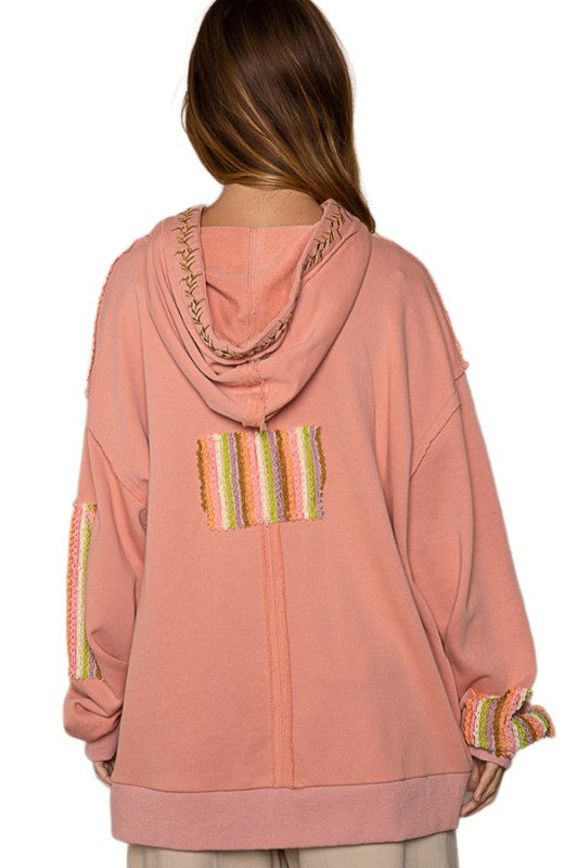 Hoodie discount tunic top