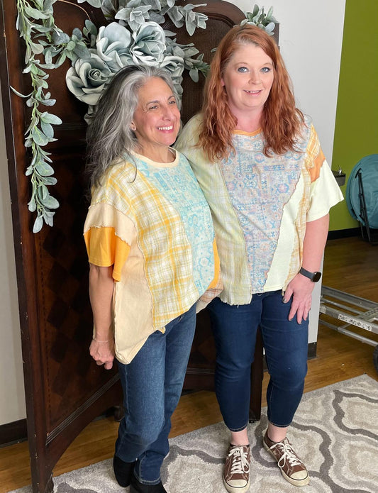 Sassy Boho Top 8415 Final Sale