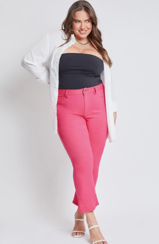 Forever Color Croped Pants 8441