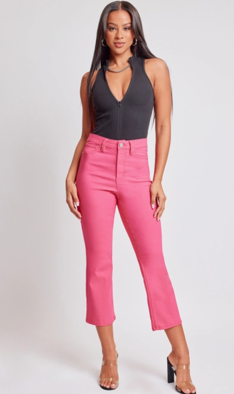 Forever Color Croped Pants 8441