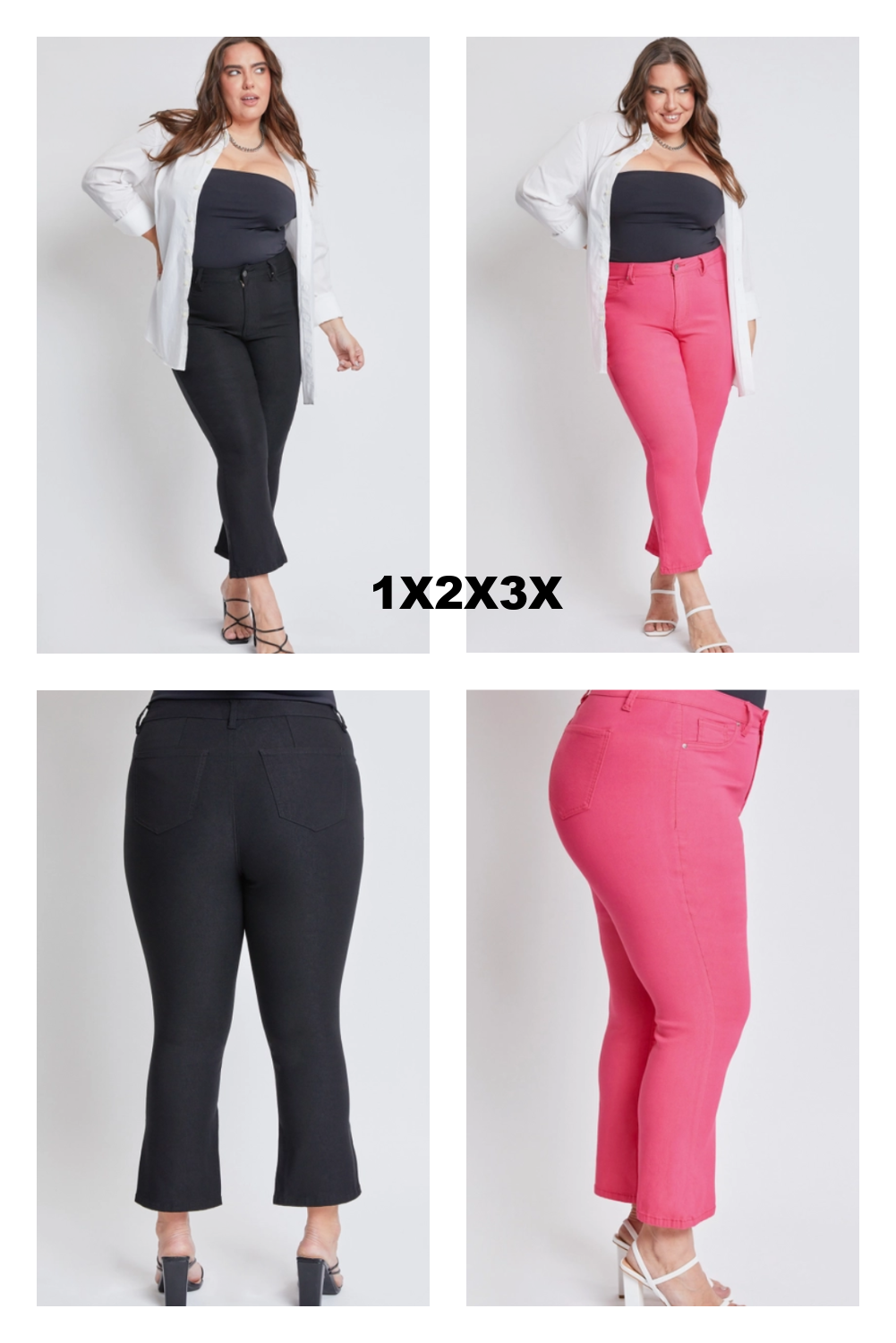 Forever Color Croped Pants 8441