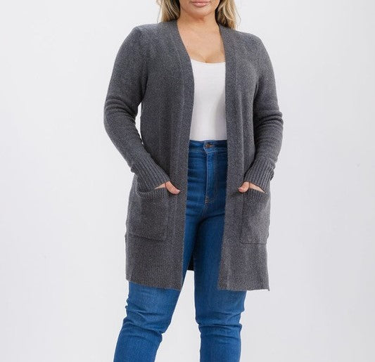 Madison Curvy Sweater Cardigan 8728