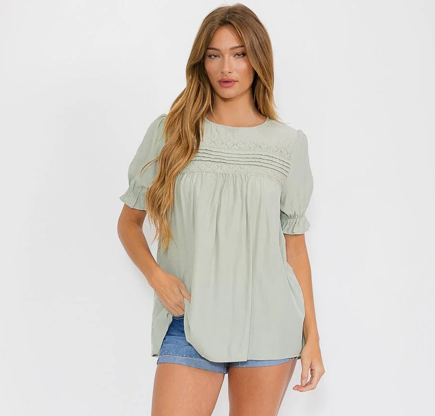 Take Me Home Lace Top 8887 Final Sale