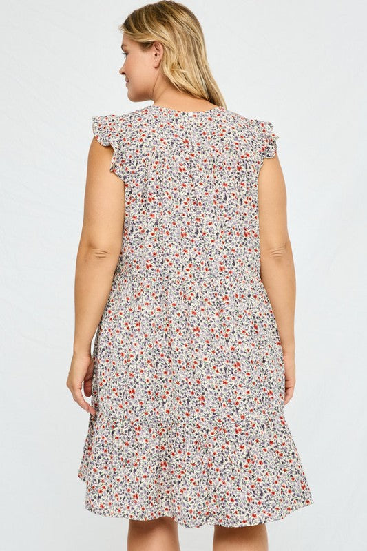 Everyday Smiles Curvy Dress 8932
