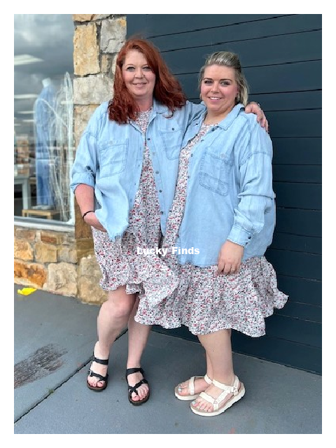 Everyday Curvy Denim Shirt 8931