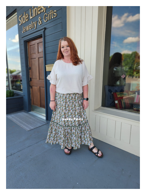 Love My Curvy Maxi Skirt 8933
