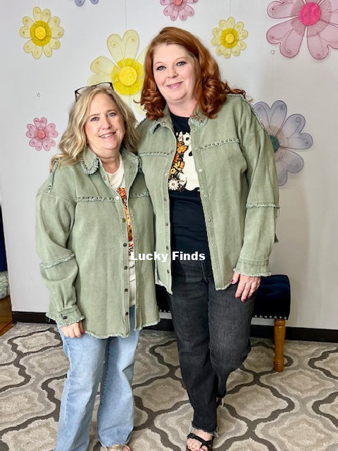 Spot Light Stud Denim Jacket 8963