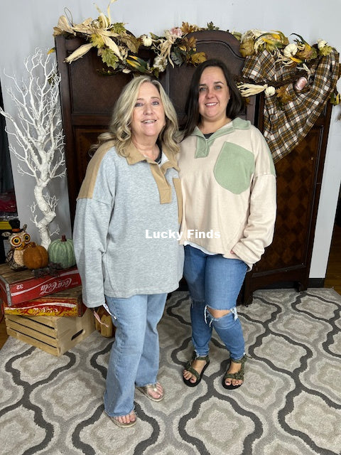 Throw on  & Go Top 9017