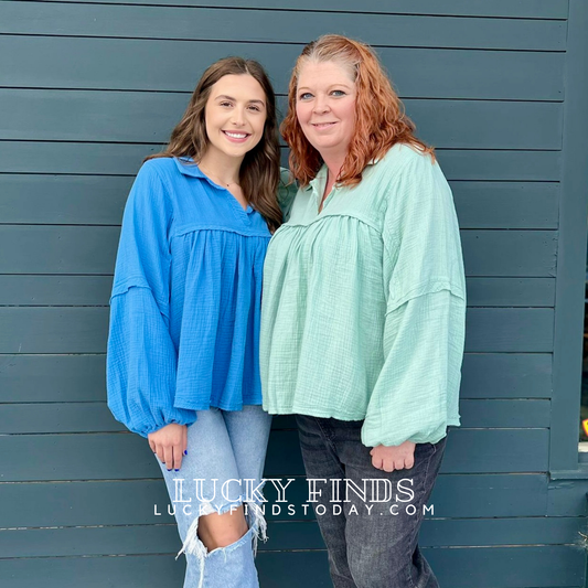 NYC Oversized Babydoll Top 9018