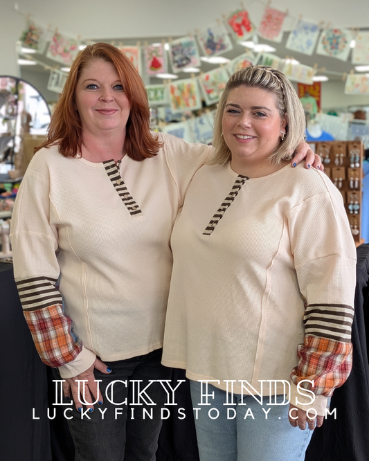 Fresh Look Patchwork Top D1745