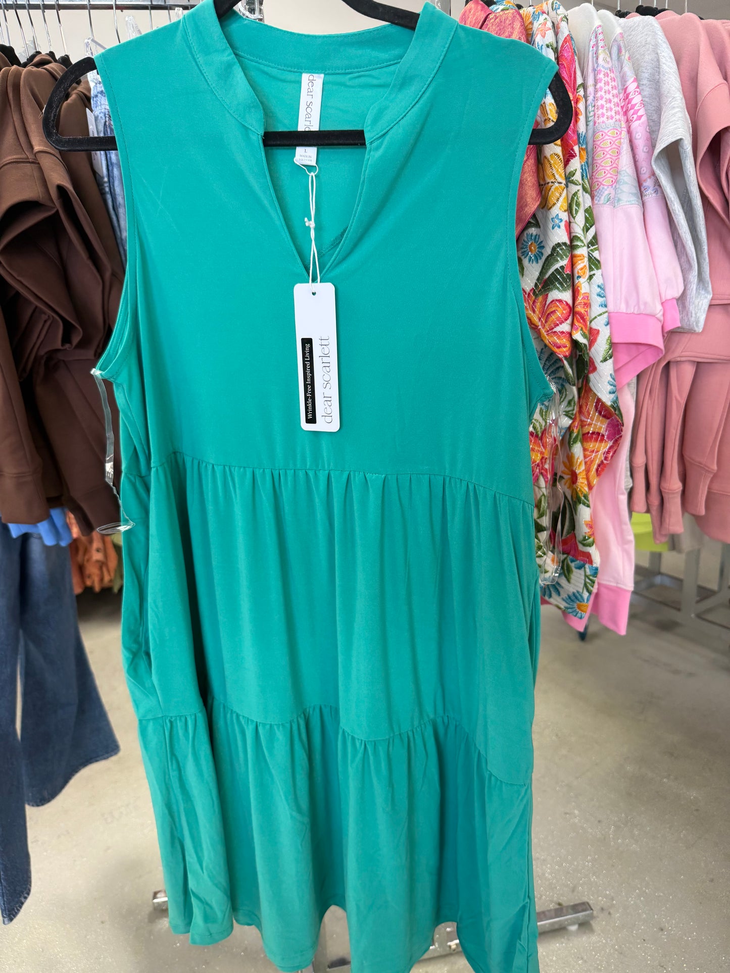 Dear Scarlett Sleeveless Dress A282 Final Sale