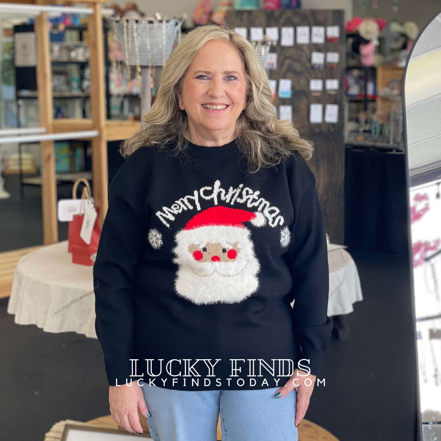 Christmas Santa Sweater A215