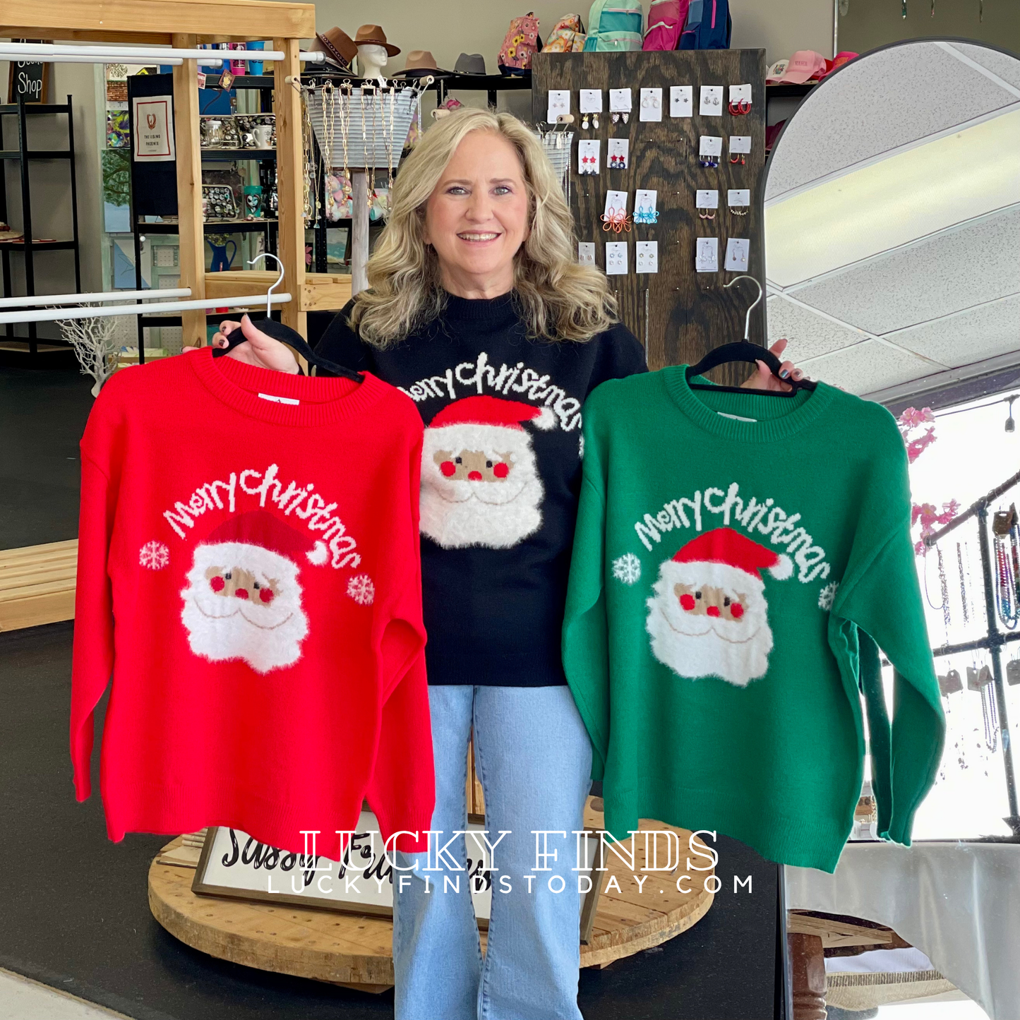 Christmas Santa Sweater A215