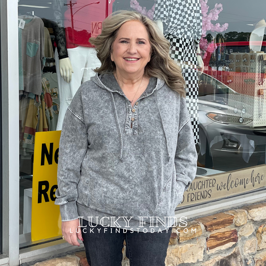 Fun Missy Hoodie Top A225